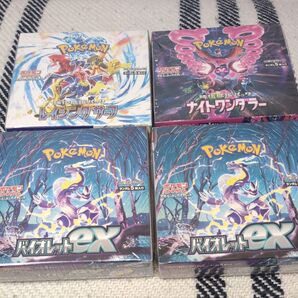 ポケモンカードゲーム BOX 4個セット