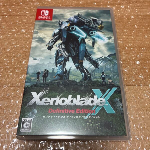 中古 美品 ゼノブレイドクロス ディフィニティブエディション 初回コード未使用switch