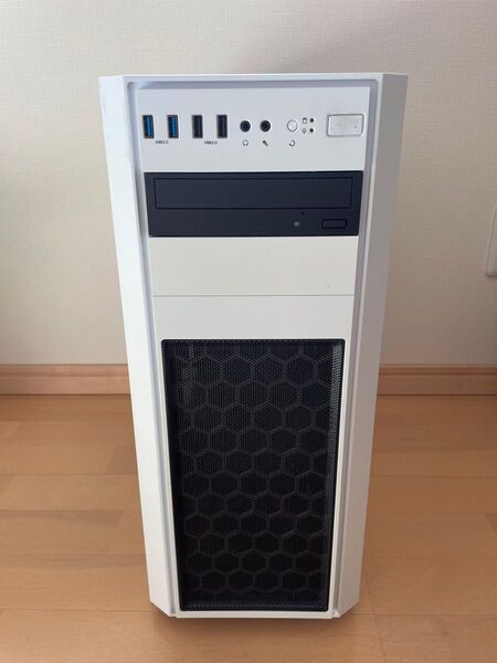 電源+Thermaltake ミドルタワーケース 650W 光学ドライブ付き
