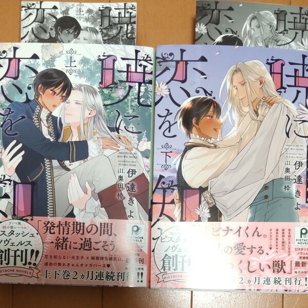 暁に恋を知れ 上 下 (PISTACHE NOVELS) 伊達きよ/著