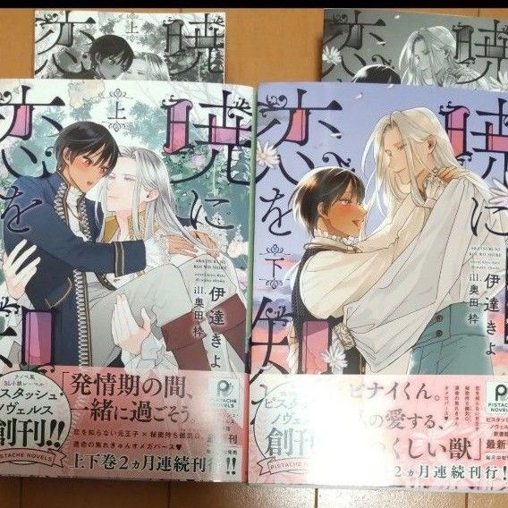 暁に恋を知れ 上 下(PISTACHE NOVELS) 伊達きよ/著