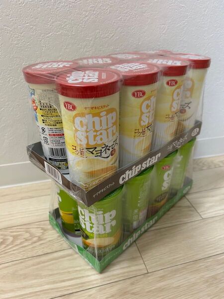 【お菓子セット】チップスター サワークリームオニオン味8個入&コク旨マヨネーズ味8個入