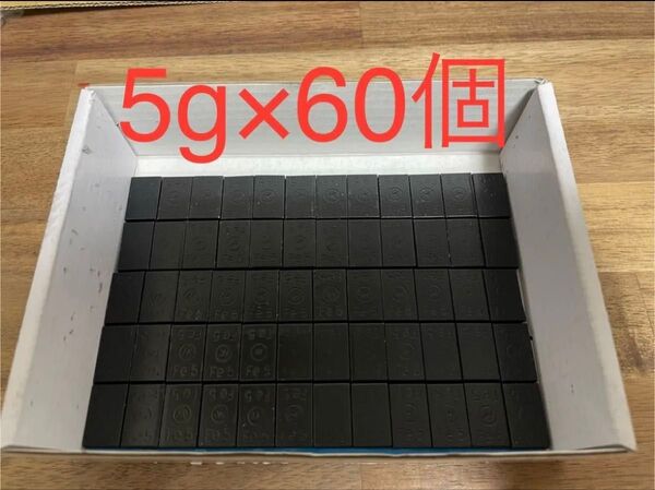 新品未使用! HATCO製 バランスウエイト 黒 バランスウェイト 5g×60個 黒塗装 鉛フリー鉄製貼付バランサー