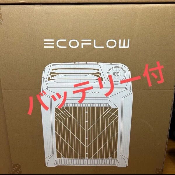 ECOFLOW WAVE 本体+バッテリーパック ポータブルクーラー スポットクーラー アウトドア エコフロー キャンプ