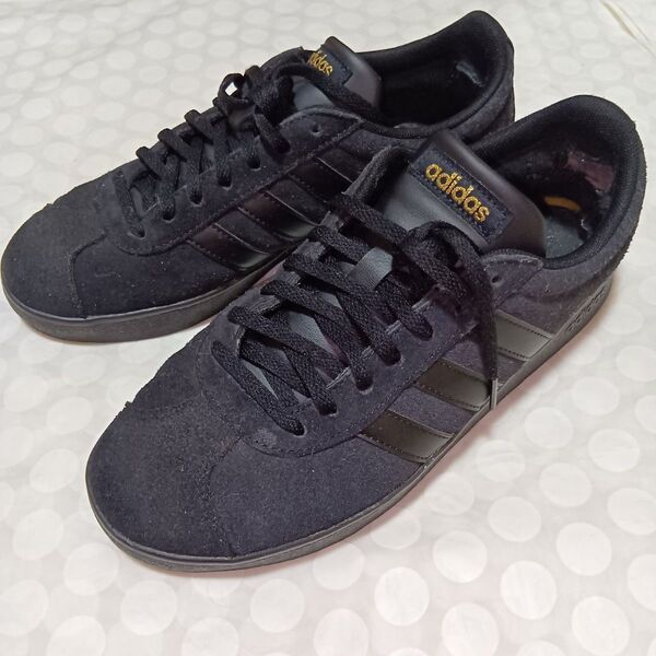 ADIDAS VLコート 2.0 vlcourt ブラック サイズ 25