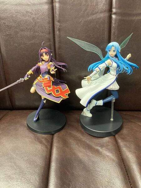 ソードアート・オンライン SAO アスナ ユウキ プライズ フィギュア セット 箱無し
