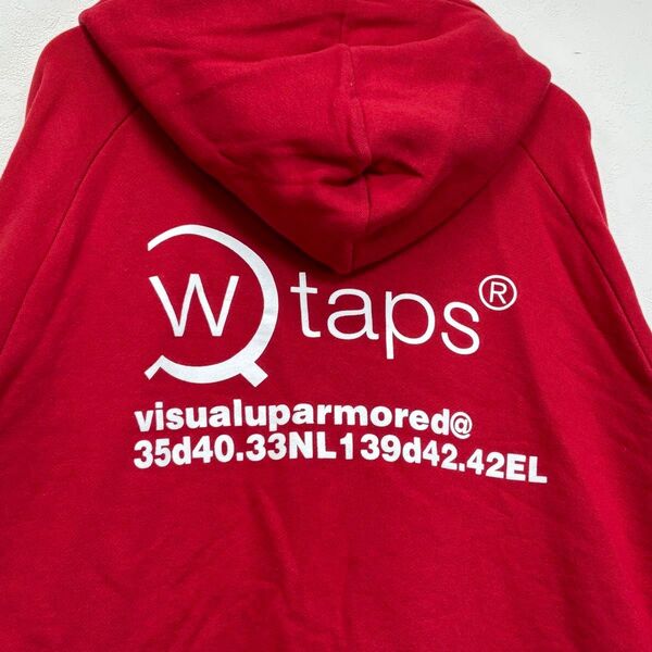 ダブルタップス WTAPS パーカー フード フーディプリント ブランド ロゴ スウェット スエット トレーナー プルオーバー