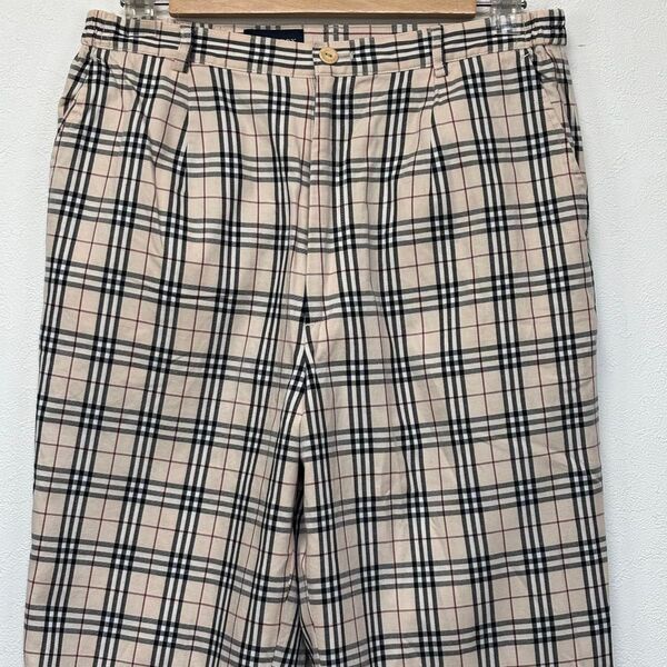 バーバリー ゴルフ Burberry golf ノバチェック パンツ ボトム スラックス