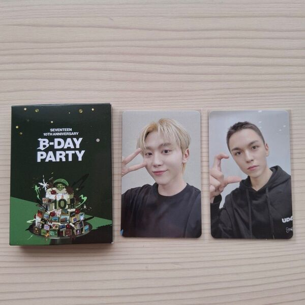 SEVENTEEN 10周年 B-DAY PARTY スタンプラリー トレカ スングァン バーノン