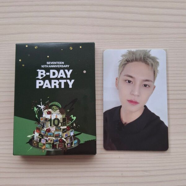 SEVENTEEN 10周年 B-DAY PARTYスタンプラリー トレカ ミンギュ