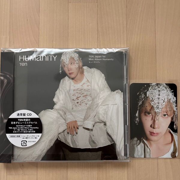 TEN Japan 1st Mini Album『Humanity』通常盤CD 開封済み ランダムトレカ付き 抜けなし