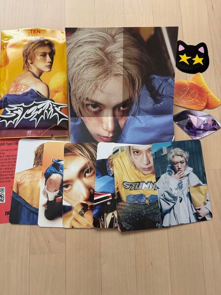 TEN テン The 2nd Mini Album 'STUNNER' SNACK PACK Ver. (QR Ver. )②