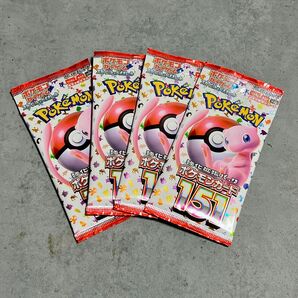即日発送 / ポケモンカード 151 バラ 4パック