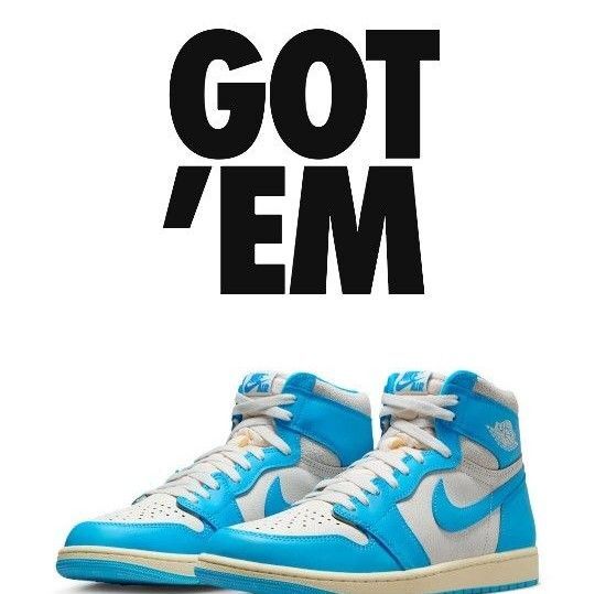 Nike Air Jordan 1 High OG "UNC Reimagined" ジョーダン1 24cm ジュニア