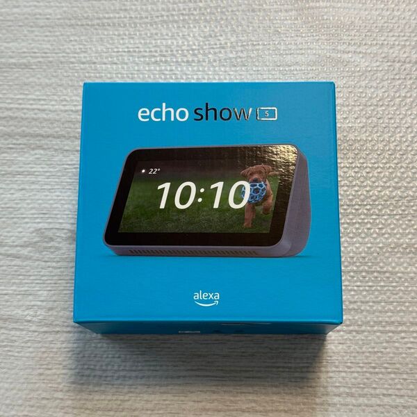 【新品】第2世代 echo Show 5 ディープシーブルー