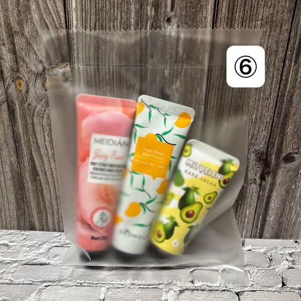 人気企画!【商品廃棄削減】※訳あり フレグランスハンドクリーム ⑥ 30g×2本&20g×1本の合計3本!※必ず内容ご確認下さい。