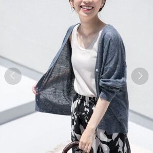 URBANRESEARCH DOORS リネンカーディガン