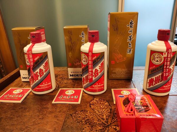 貴州茅台酒 三本 まとめ売り