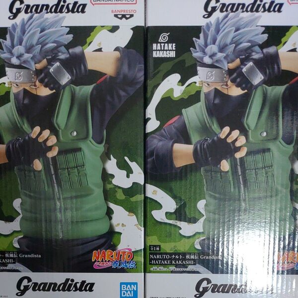 NARUTO ナルト 疾風伝 Grandista はたけカカシ フィギュア 2体セット