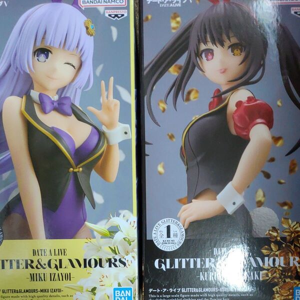 デート・ア・ライブ GLITTER&GLAMOURS 時崎狂三 誘宵美九 フィギュア 2体セット