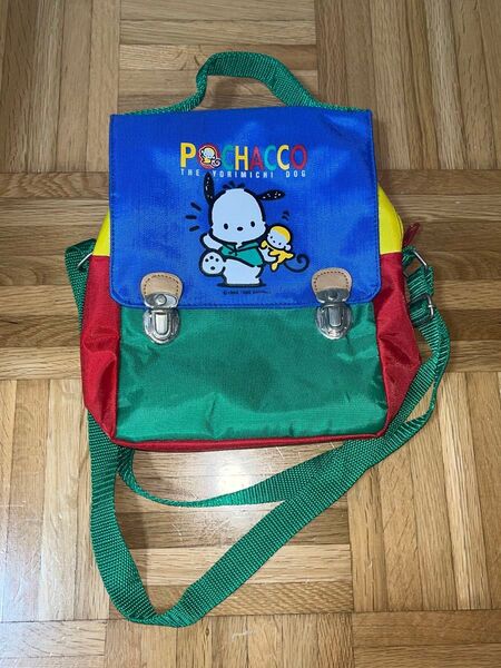 【当時品】ポチャッコレトロショルダーバッグ