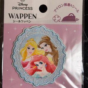 ディズニープリンセス ワッペン アイロン接着式 ダイソー DAISO セリア