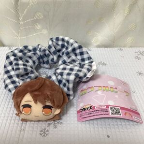 カラフルピーチ マスコット付き シュシュ うり 15cm×13cm