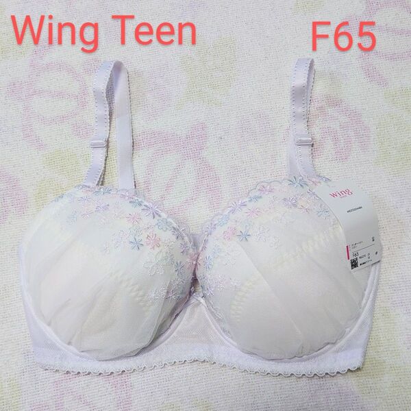 Wing Teen ジュニアブラ F65 ラベンダー