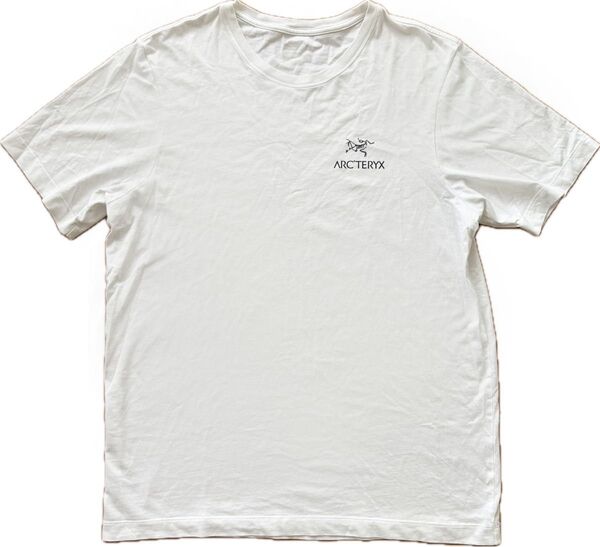 ARC'TERYX アークテリクス Tシャツ ロゴ ホワイト ロゴ 半袖 半袖Tシャツ 白 S サイズ