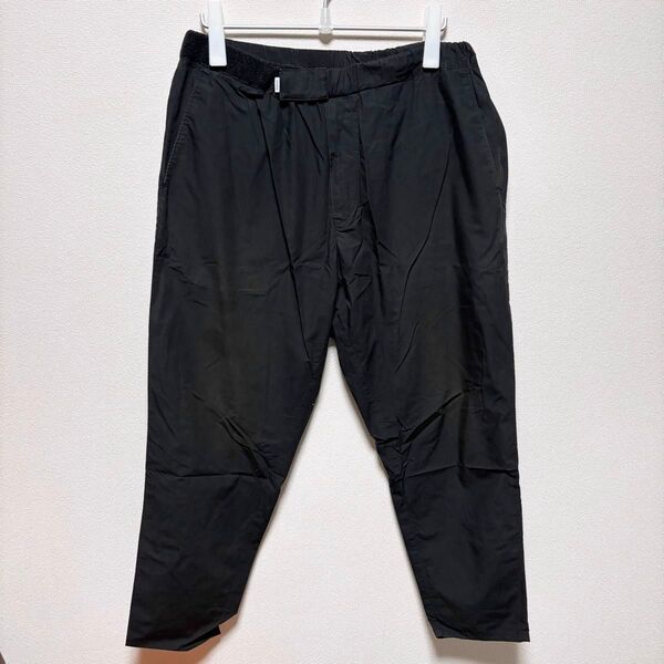 Graphpaper グラフペーパー TYPEWRITER COOK PANT イージーパンツ パンツ 黒 ブラック