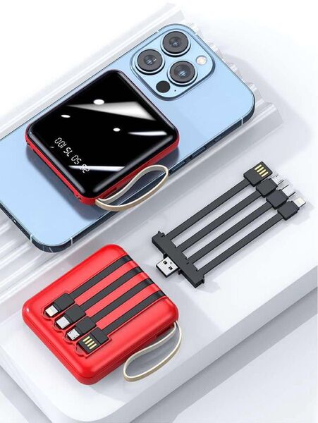 モバイルバッテリー 20000mAh 携帯充電器 Type-C iPhone対応