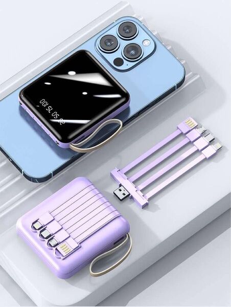 モバイルバッテリー 20000mAh 携帯充電器 Type-C iPhone対応