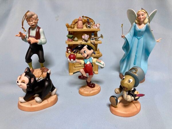 WDCC ディズニー ピノキオ オーナメントセット フィギュア