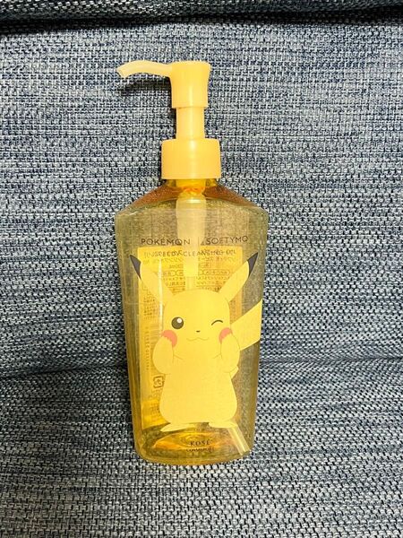 【空きボトル】ポケモン ソフティモスピーディクレンジングオイルボトル ピカチュウ