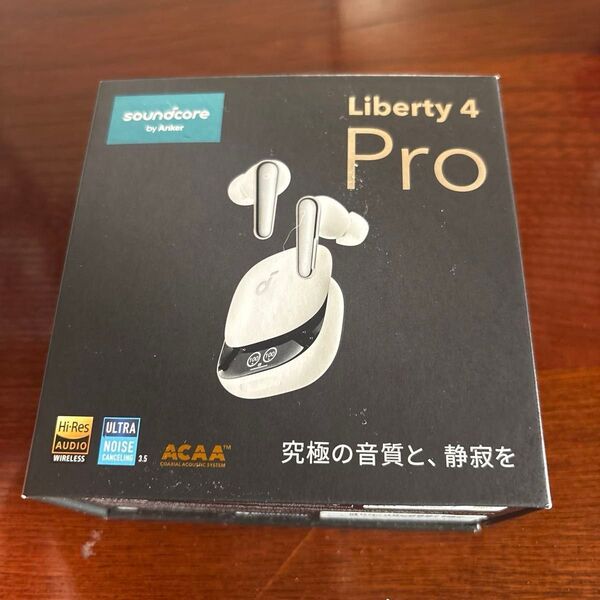 【未開封】Anker Liberty4 Pro 1.5年保証+U-NEXT3ヶ月無料6600円分×3+hulu1.5ヶ月付き