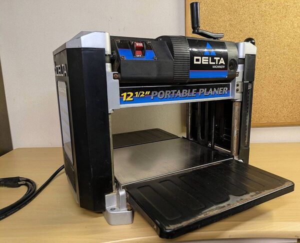 DELTA 自動カンナ 22-560 デルタ プレーナー 集塵フード 鉋 電動