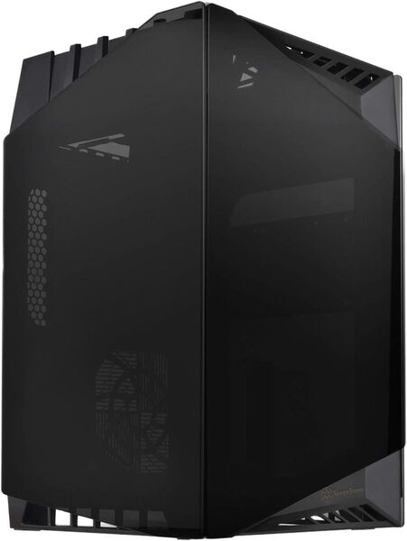 SilverStone 強化ガラス Mini-ITX PC ケース LD03 パソコン ゲーミング SST-LD03B 自作