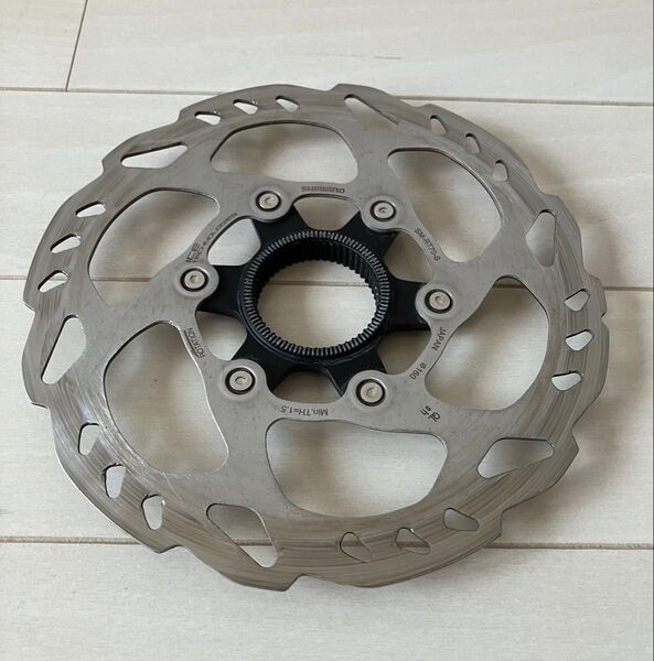 中古★送料無料★シマノSHIMANOディスクブレーキローターSM-RT70-S160mm ロードバイクグラベルシクロクロスMTB