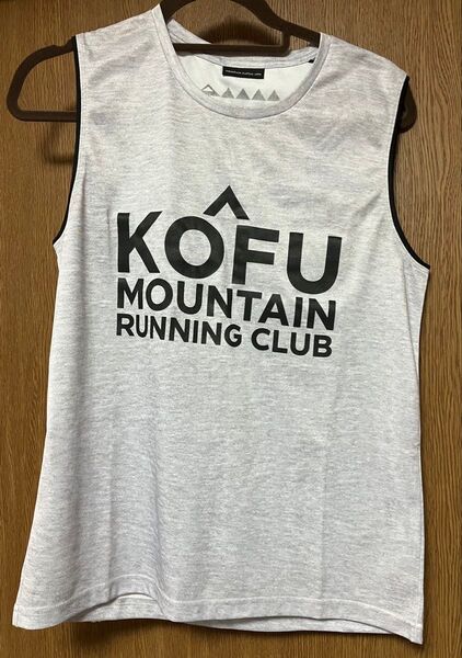 古着★送料無料★MMAノースリーブシャツ M KOFU MOUNTAIN RUNNING CLUBマウンテンマーシャルアーツ