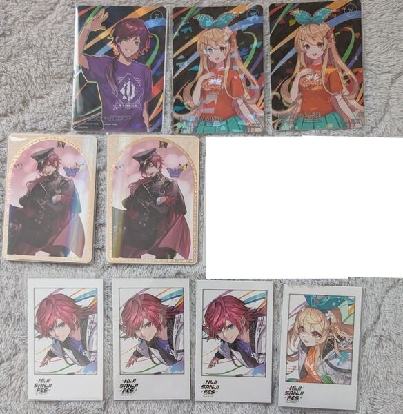 ローレン・イロアス ぽむ れいんぱふ にじさんじ にじフェス コレクションカード チェキ ART OF NIJISANJI