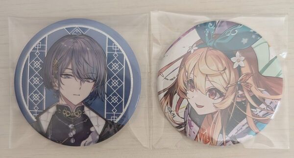 にじさんじ にじフェス Dytica 2周年 2nd Anniversary 缶バッジ 小柳ロウ ぽむ れいんぱふ