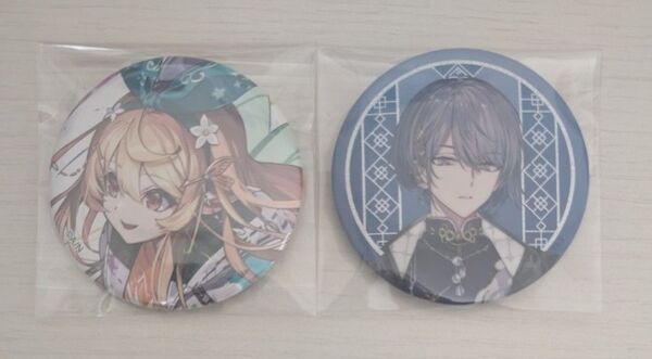 にじさんじ にじフェス Dytica 2周年 2nd Anniversary 缶バッジ 小柳ロウ ぽむ れいんぱふ