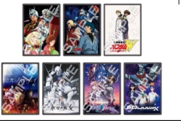ガンダム ピンバッジ 全7種類 セブンイレブン ジークアクス