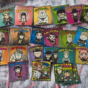 ビックリマン シール スパイファミリーマン 1箱分 30枚セット 未コンプリート品 21/24種類 おまけ付き