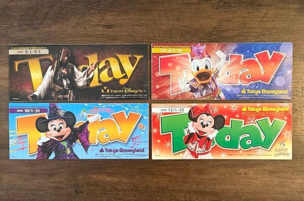 Today トゥデイ ミニーマウス ドナルドダック ジャックスパロウ 東京ディズニーリゾート