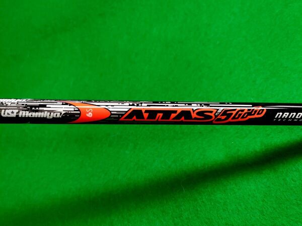 【激安】UST マミヤ ATTAS 5GoGo Frex-6S・ドライバーシャフト・ TaylorMadeスリーブ・グリップ付き