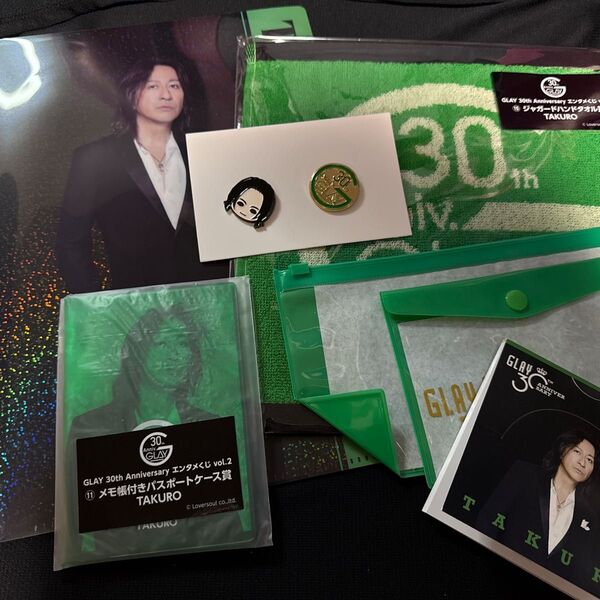 GLAY 30th Anniversary エンタメくじ VOL.1 2 TAKURO まとめ 一番くじ ②