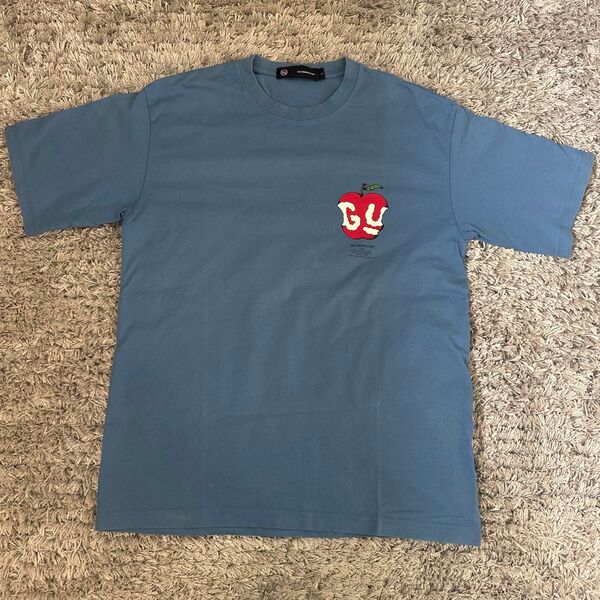 GU UNDERCOVER コラボTシャツ ブルー