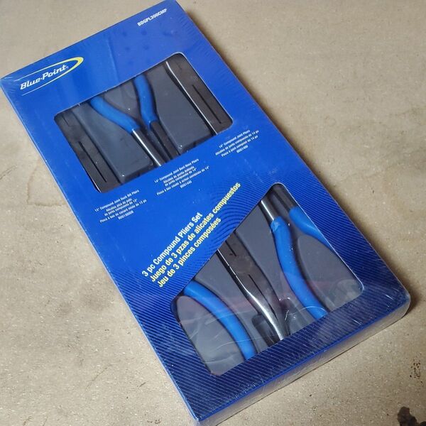 Snap-on Blue-Point BDGPL300CMP ロングリーチダブルジョイントプライヤーセット