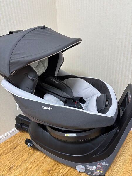 コンビ クルムーブスマート isofix エッグショック JK-550 グレー